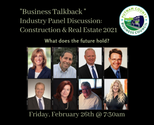 Construction & Real Estate Panel with Stacey Tompkins, Jeff Contelmo, Tom LaPerch, J. Philip Faranda, Kathleen Abels, Bill Nulk, John Kraus