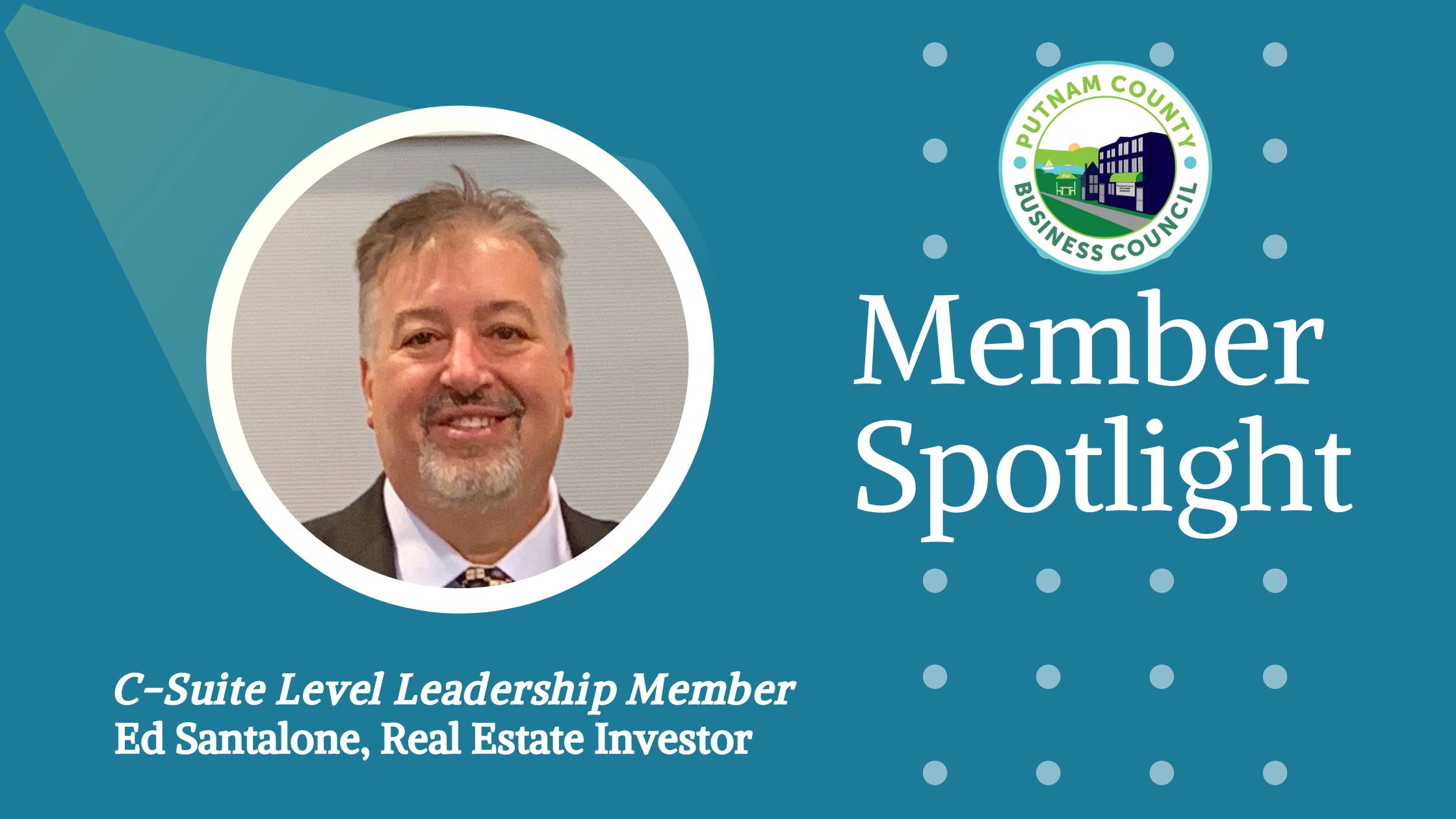 Ed Santalone.Member spotlight.