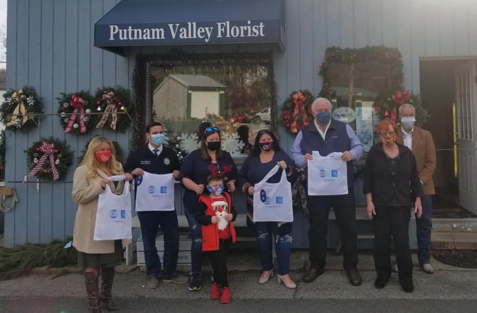 holiday retail tour, putnam valley flower shop